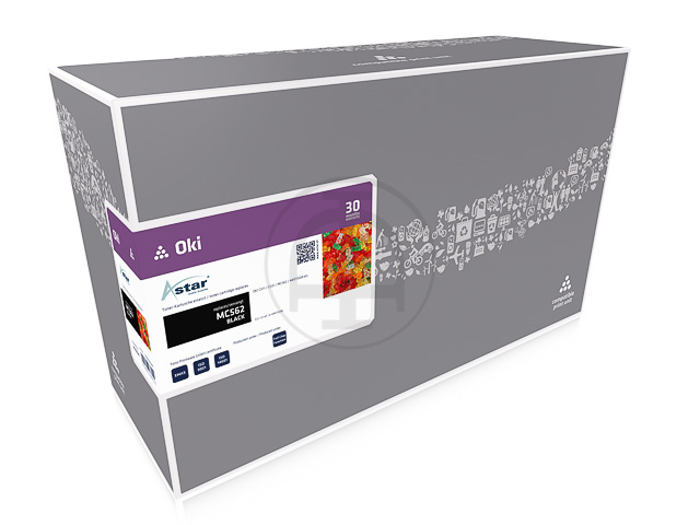 AS10026 ASTAR OKI MC562 TONER BLK 44973508 7000Seiten