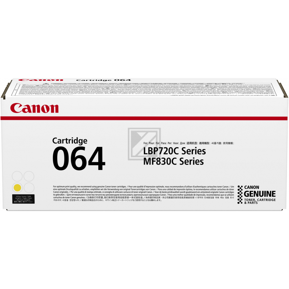 4931C001 CANON 064Y MF Cartridge yellow ST 5000Seiten