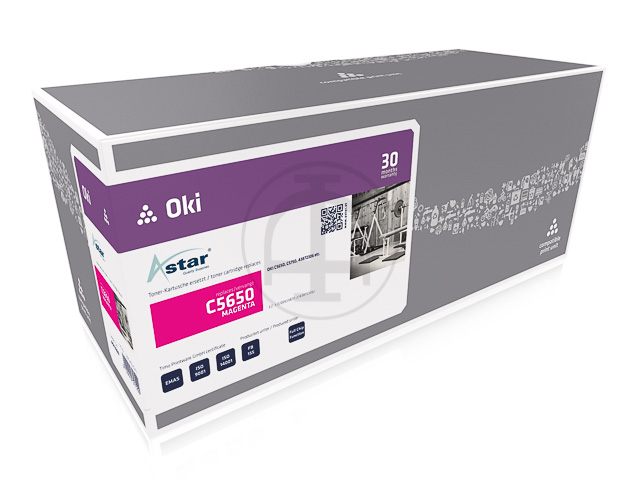 AS12306 ASTAR OKI C5650 TONER MAG 43872306 2000Seiten