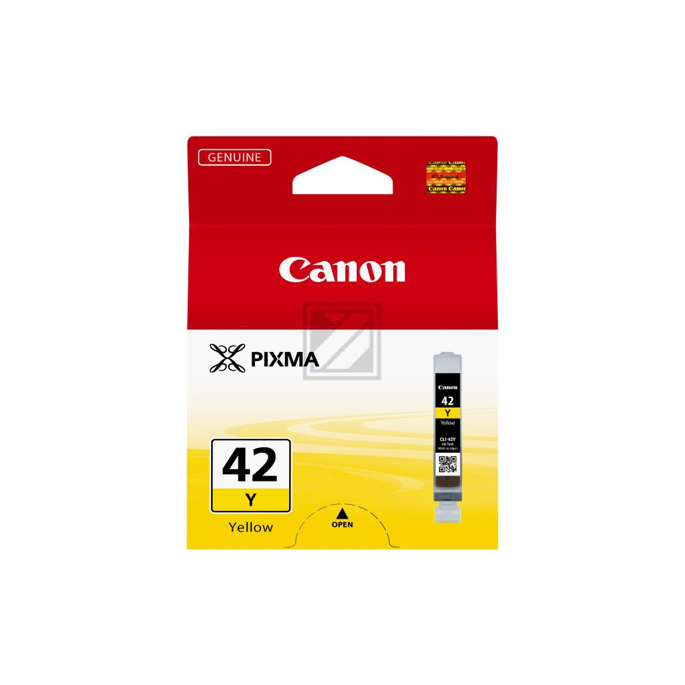 6387B001 CANON CLI42Y Nr.42 Pixma Tinte yellow 279Seiten 13ml