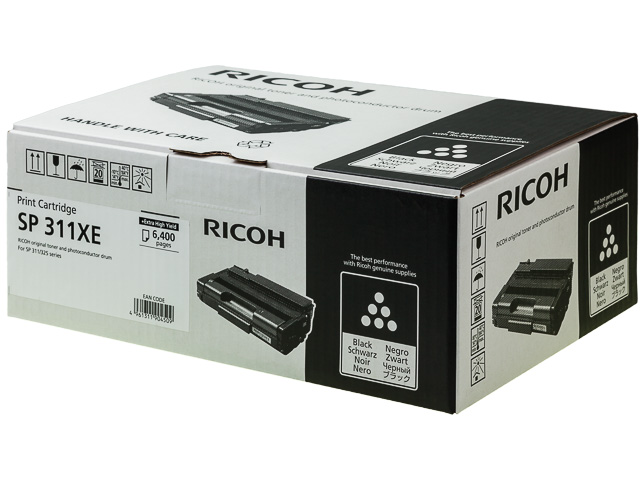 821242 RICOH SP311DN CARTRIDGE BLACK EHC SP311UHY 6400S. extra hohe Kap Ton+OPC