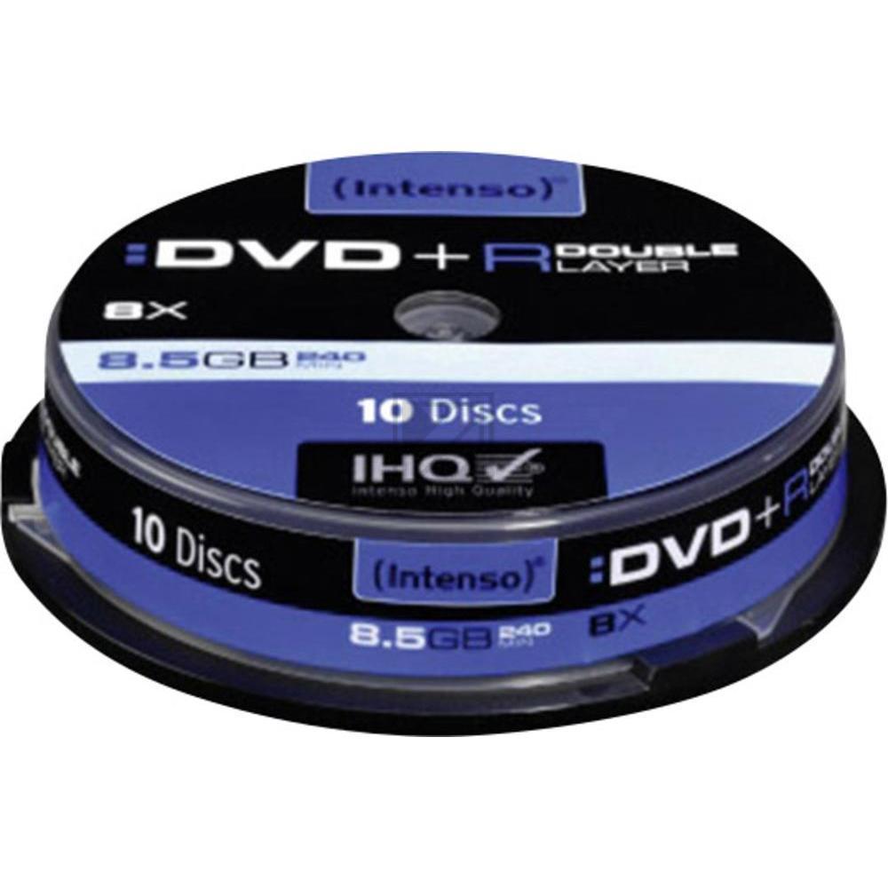 INTENSO DVD+R DL 8.5 GB 8x (10) CB 4311142 Cake Box