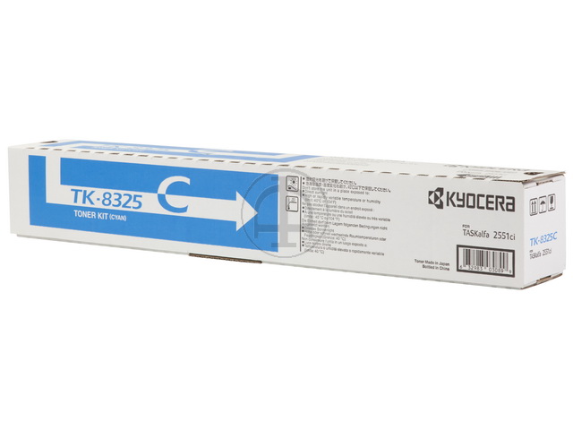 TK8325C KYOCERA TA2551CI TONER CYAN 1T02NPCNL0 12.000Seiten