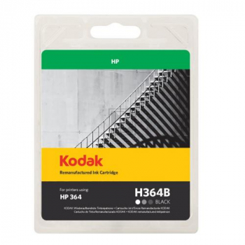 185H136401 KODAK HP CB316EE PSC Tinte black rebuilt 250Seiten Blister 10ml