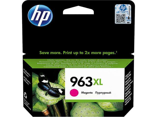 3JA28AE#BGX HP OJ PRO 9010 TINTE MAG HC HP963XL 1600Seiten hohe Kapazitaet