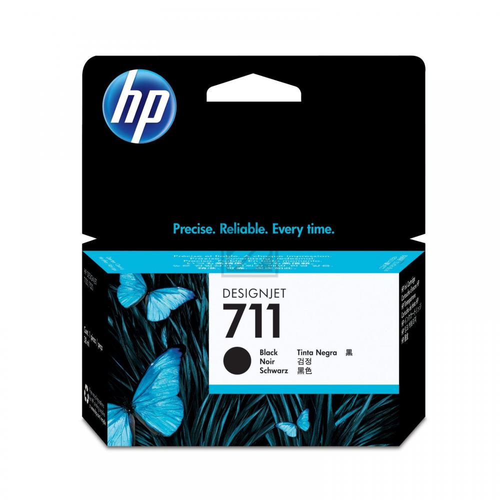 CZ129A HP 711 DNJ Tinte black ST 38ml