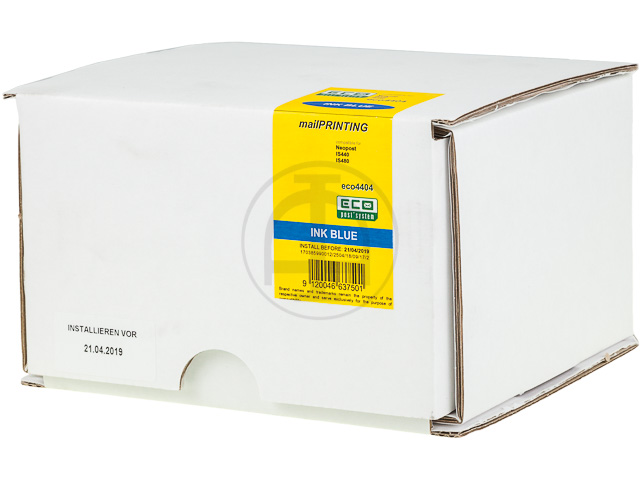 ECO4404 ECO-P-SYS.IS440 TINTE BLUE Frankiertinte fuer IS440 IS480