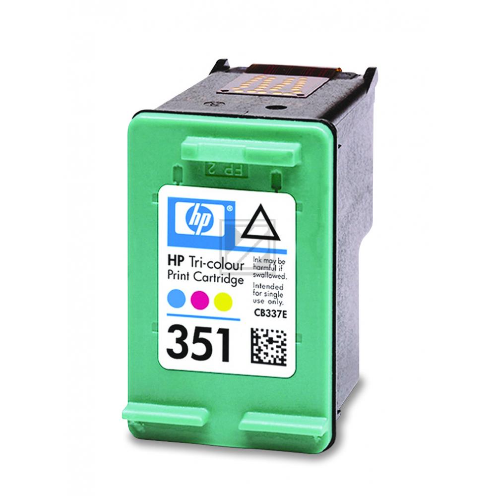 CB337EE#UUS HP 351 OJ Tinte color ST 170 Seiten 3,5ml