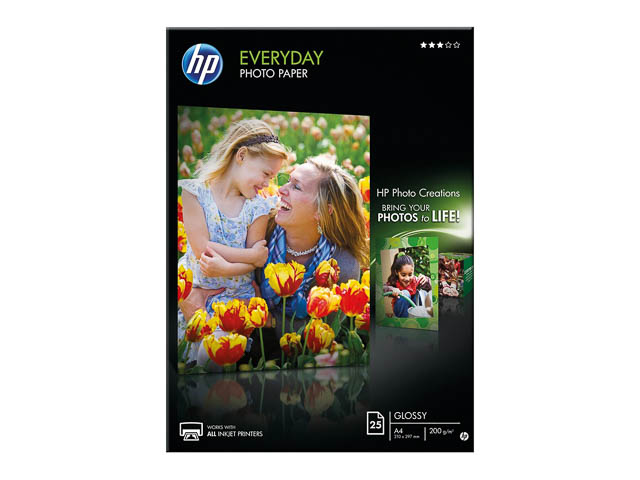 Q5451A HP FOTOPAPIER A4 25Blatt 200gr glaenzend