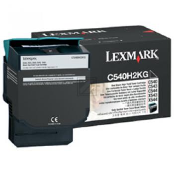 C540H2KG LEXMARK C54x/X54x Toner black HC 2500Seiten