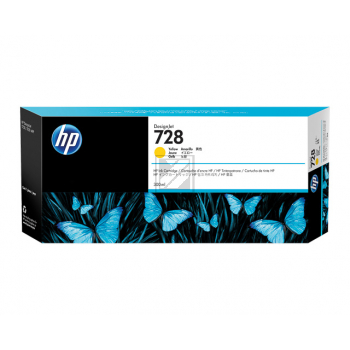 F9K15A HP 728 DNJ Tinte yellow EHC 300ml
