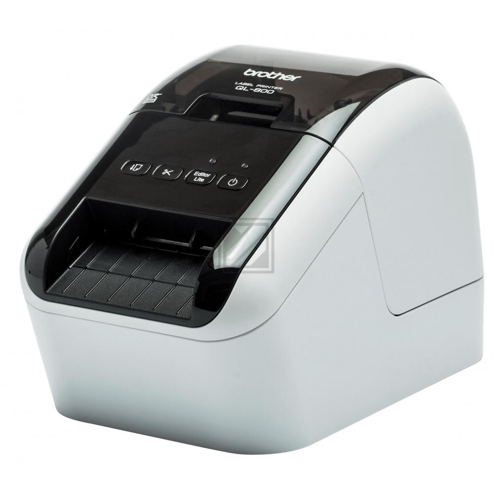 QL800ZG1 BROTHER QL800 Etikettendrucker mono USB TDIR