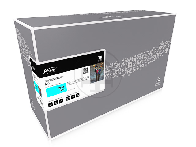 AS14001 ASTAR HP CLJ2600 CARTR CYA Q6001A/124A 2000Seiten