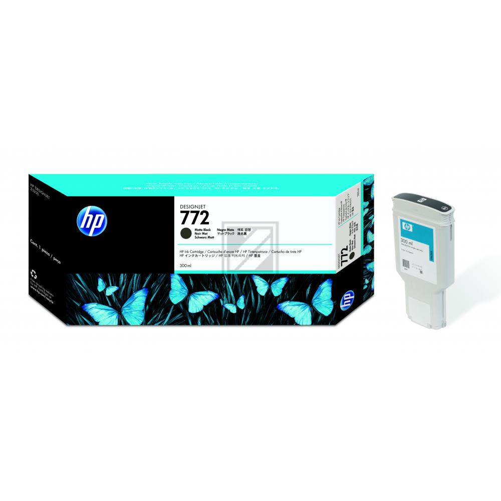 CN635A HP 772 DNJ Tinte matt black 300ml