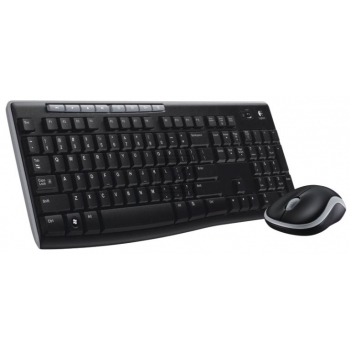 920-004510 LOGITECH MK270 Tastatur+Maus AZERTY FR kabellos schwarz