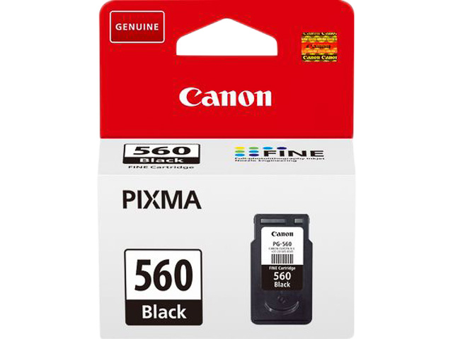 PG560 CANON TS5350 TINTE BLACK ST 3713C001 180Seiten Standard Kapazitaet