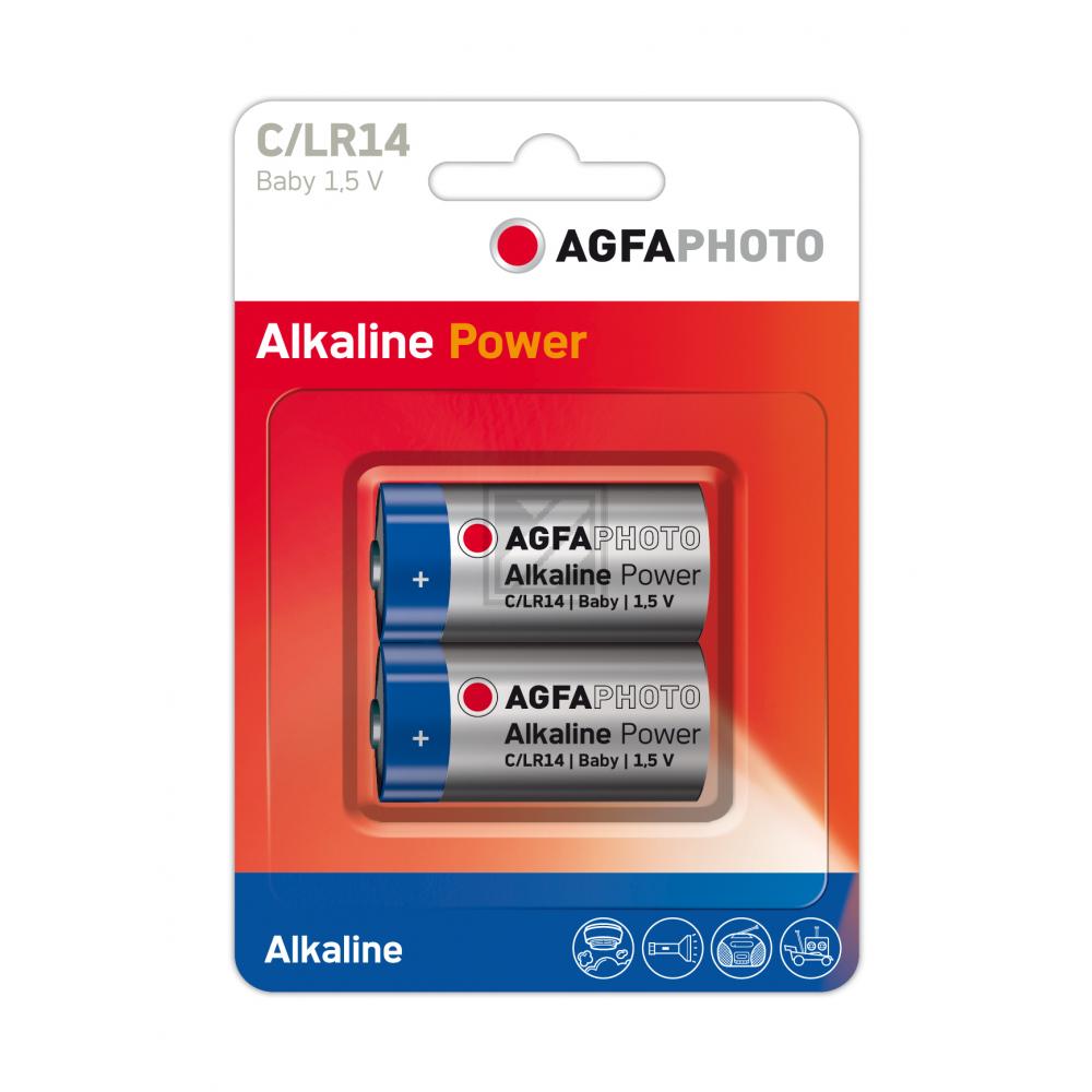 110802626 AP Batterien 2er Pack C Baby LR14 Alkaline high quality