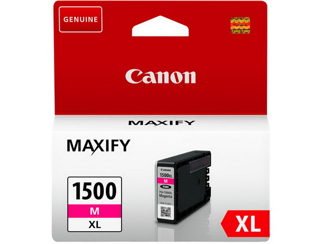 PGI1500XLM CANON MB2050 TINTE MAGENTA HC 9194B001 12ml 780Seiten hohe Kapazitaet