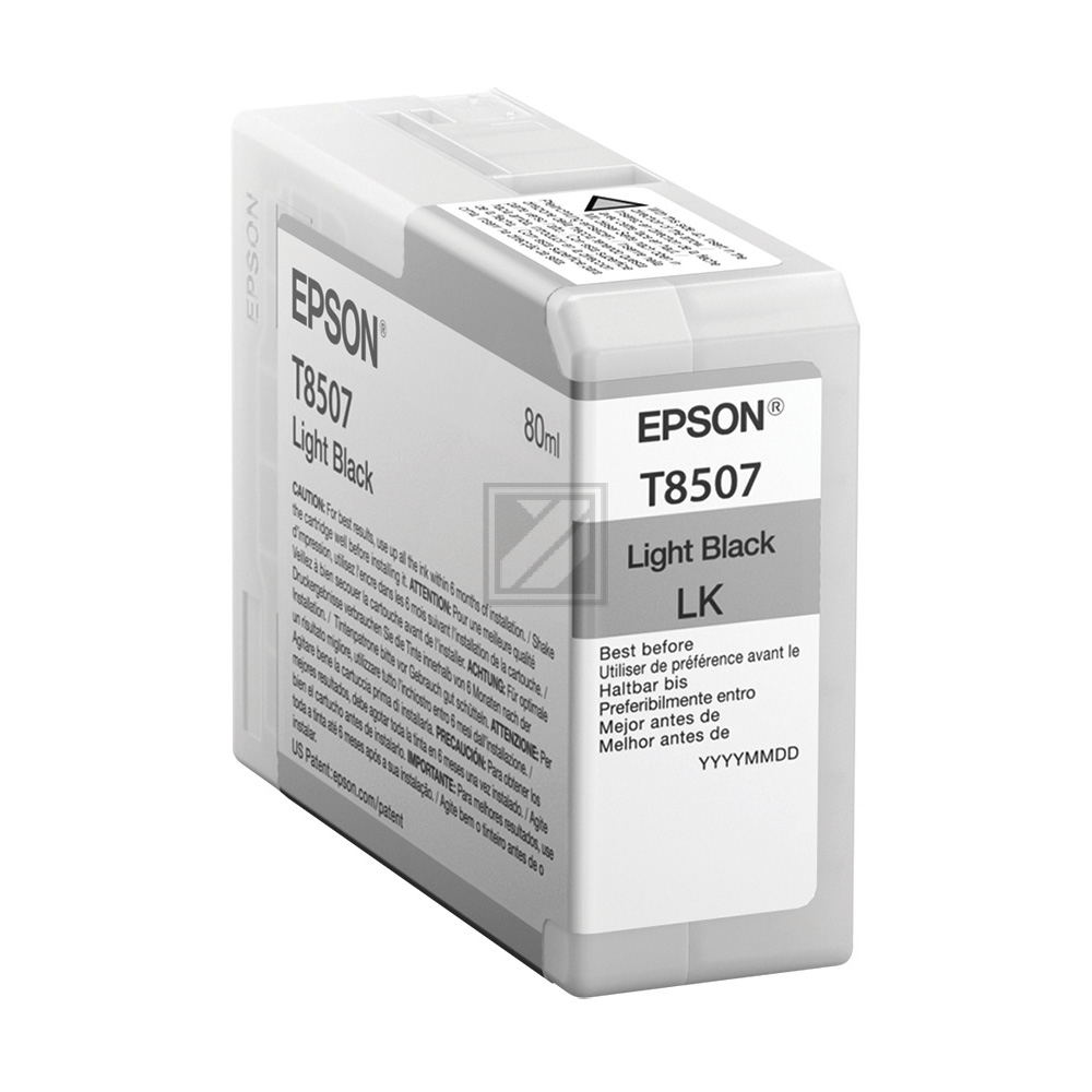 C13T850700 EPSON SC Tinte light blk 80ml
