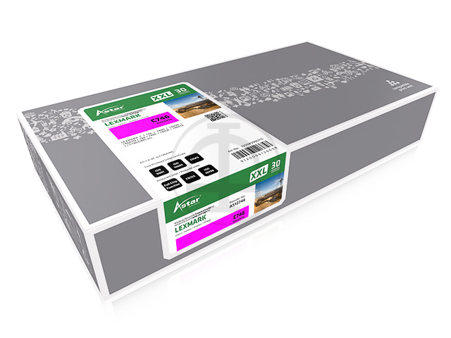 AS12746 ASTAR LEX. C746 TONER MAG C746A1MG 10.000Seiten XXL