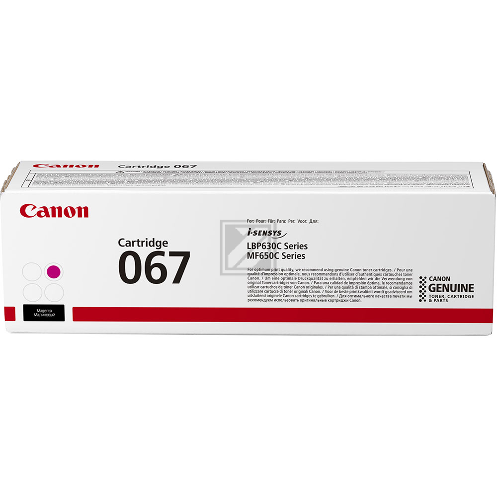 5100C002 CANON 067M LBP Cartridge magenta ST 1250Seiten