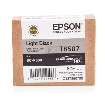C13T850700 EPSON SC Tinte light blk 80ml