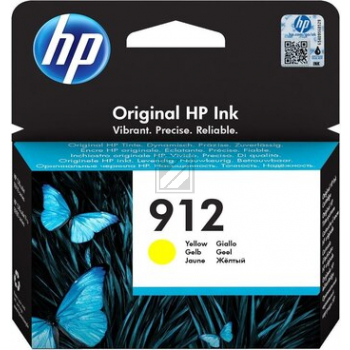 3YL79AE#BGX HP 912 OJ Tinte yellow ST 315Seiten