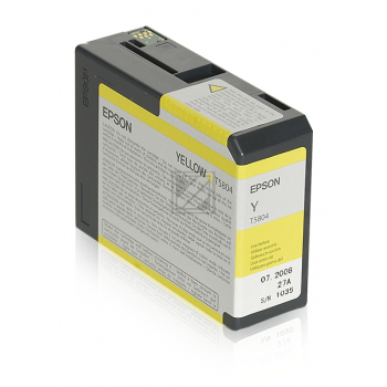 C13T580400 EPSON ST PRO Tinte yellow 80ml