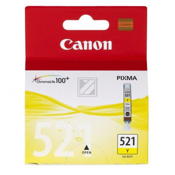 2936B001 CANON CLI521Y Nr.521 Pixma MP Tinte yellow 470Seiten 9ml