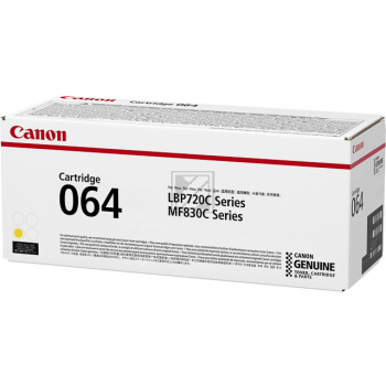 4931C001 CANON 064Y MF Cartridge yellow ST 5000Seiten