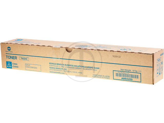 A8DA450 KONICA BIZHUB C308 TONER CYAN 26.000Seiten TN324C