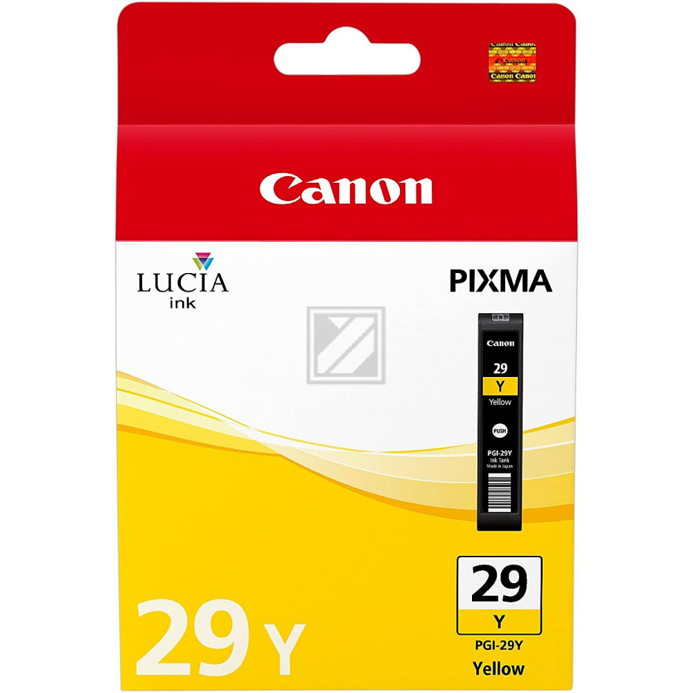 4875B001 CANON PGI29Y Nr.29 Pixma Tinte yellow 1420Fotos