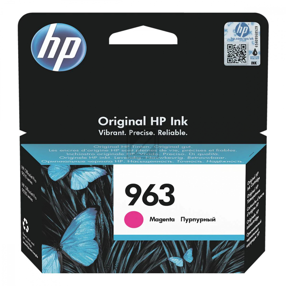 3JA24AE#BGX HP 963 OJ PRO Tinte magenta ST 700Seiten