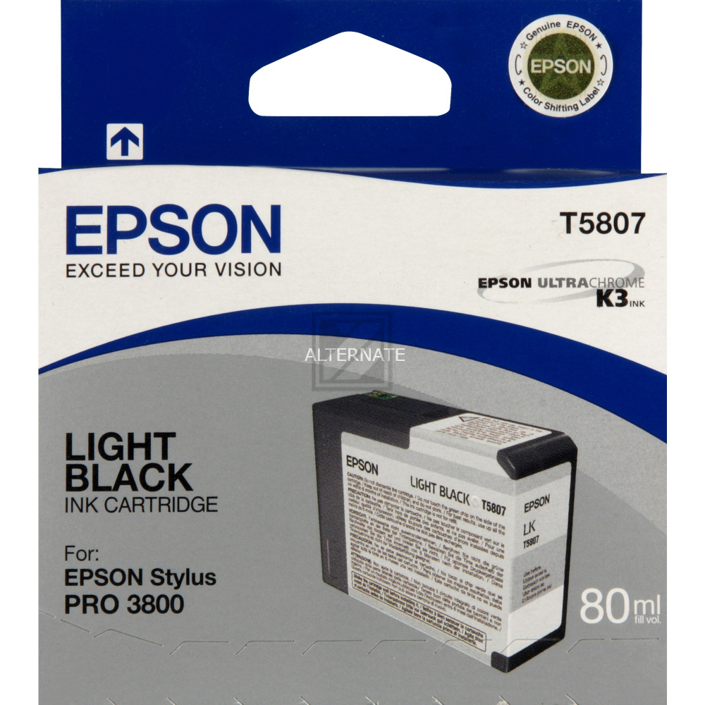 C13T580700 EPSON ST PRO Tinte light blk 80ml