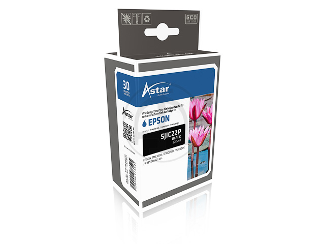 AS70021 ASTAR EPS. TMC3500 TINTE BLK C33S020601 SJIC22PK 32,5ml