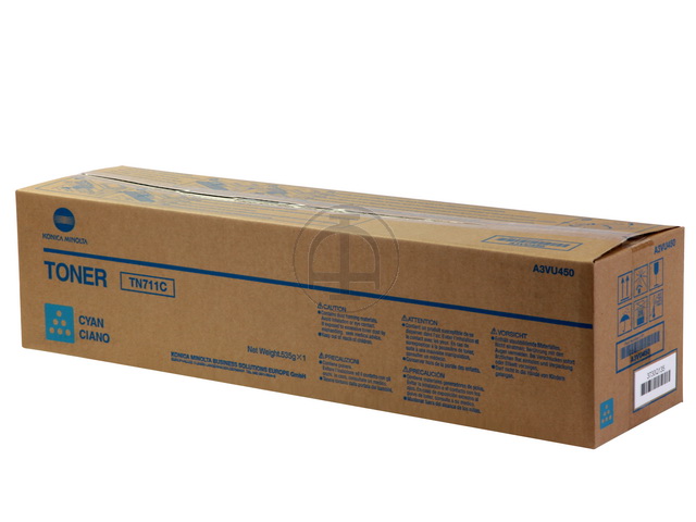 A3VU450 KONICA BIZHUB PRO C654 TONER CYA 31.500Seiten TN711C