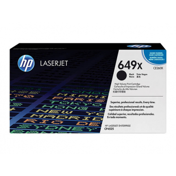 CE260X HP 649X CLJ Toner black 17.000 Seiten