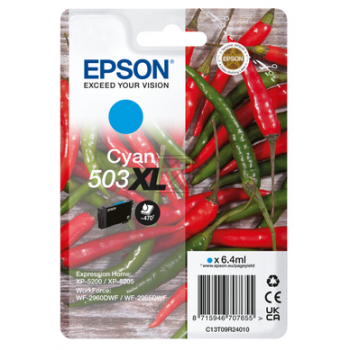 C13T09R24010 EPSON Nr.503XL XP Tinte cyan HC 470Seiten 6,4ml