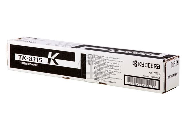 TK8315K KYOCERA TA2550CI TONER BLACK 1T02MV0NL0 12.000Seiten