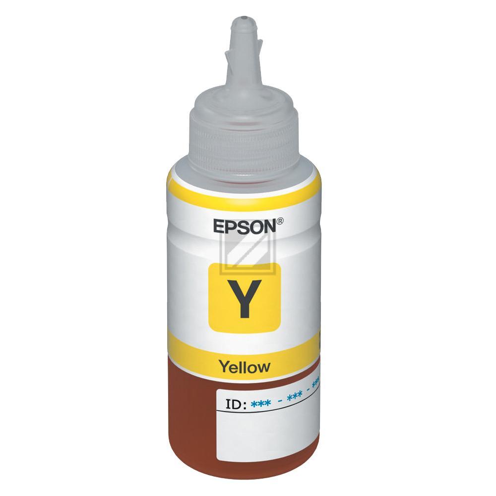 C13T664440 EPSON ET664 EcoTank Tinte yellow 6500Seiten 70ml