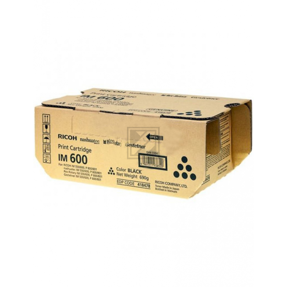 418478 RICOH IM Toner black 25.000Seiten