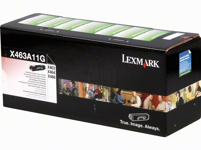 X463A11G LEXMARK X463 TONER BLACK ST 3500Seiten Standard Kapazitaet return