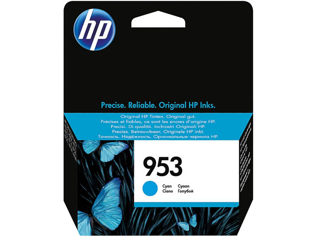 F6U12AE#BGX HP OJPRO8210 TINTE CYAN ST HP953 10ml 630Seiten Standard Kapazitaet