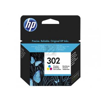 F6U65AE#UUS HP 302 OJ Tinte color ST 165 Seiten