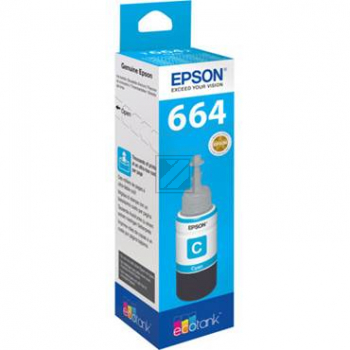 C13T664240 EPSON ET664 EcoTank Tinte cyan 6500Seiten 70ml