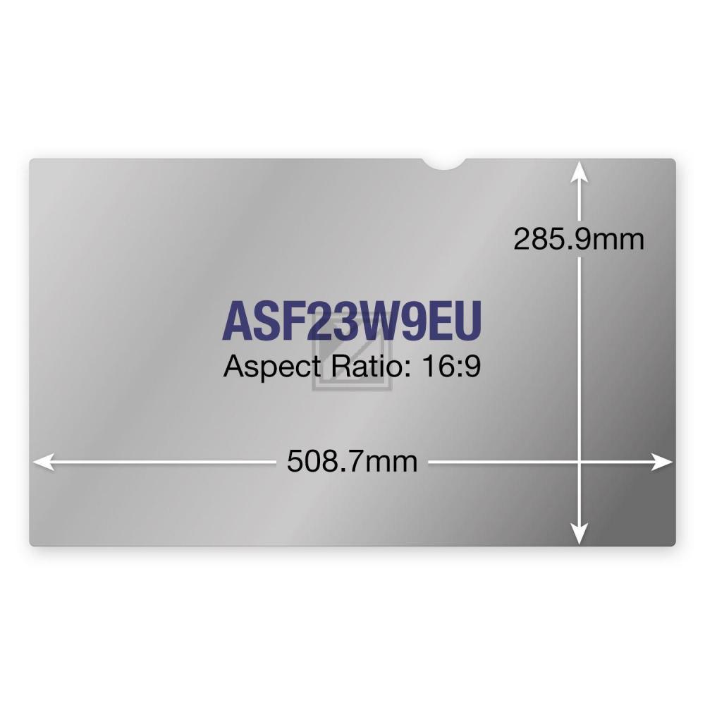 TARGUS BLICKSCHUTZFILTER 23 ASF23W9EU Breitbildformat 16:9