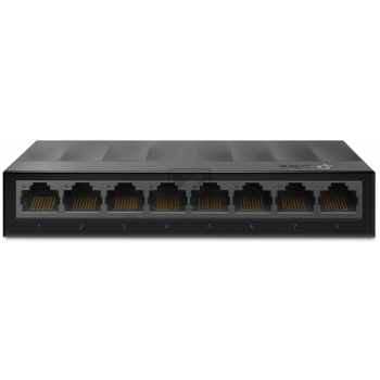 TP-LINK LITEWAVE LS1008G DESKTOP SWITCH Standalone 8xRJ45 anthrazit unmanaged
