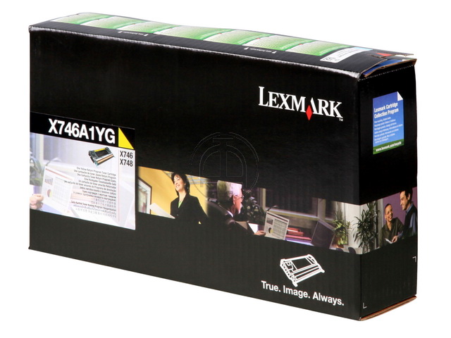 X746A1YG LEXMARK X746 TONER YELLOW 7000Seiten return