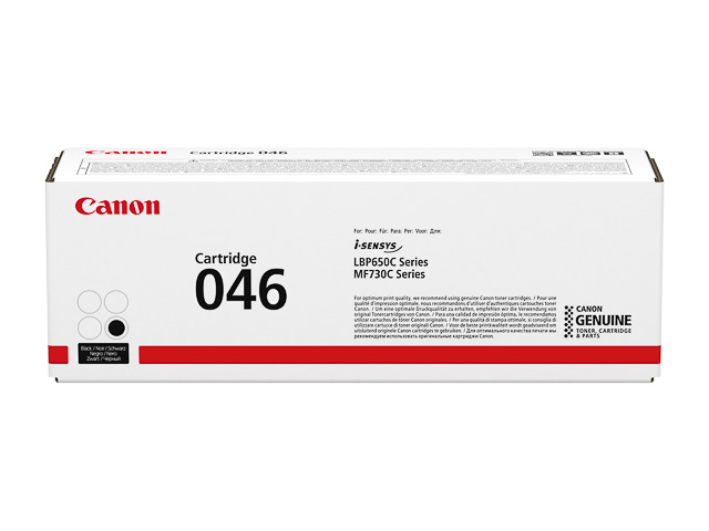 1250C002 CANON LBP653CDW CARTRIDGE BK ST 046BK 2200Seiten Standard Kapazitaet