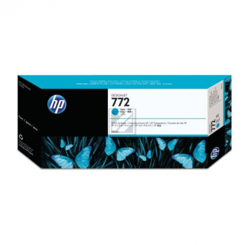CN636A HP 772 DNJ Tinte cyan 300ml